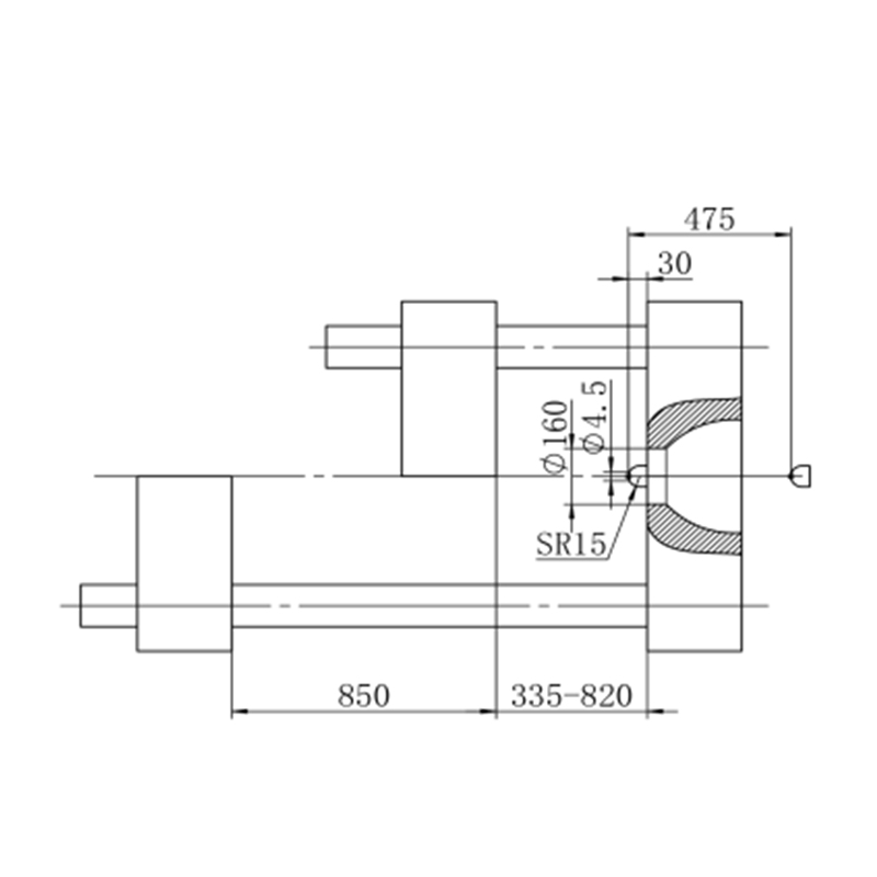 High-speed hybrid Fast pumpe sprøjtestøbemaskine SLA528